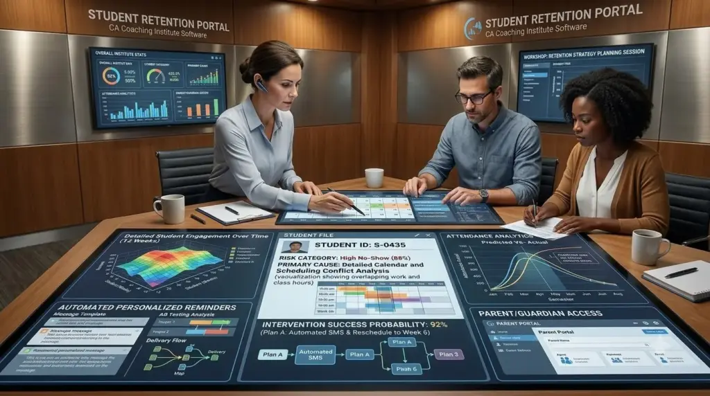 CA coaching institute software