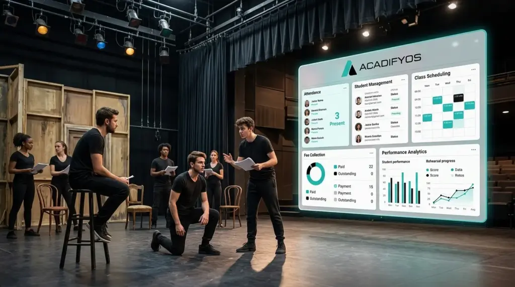 theatre academy management software