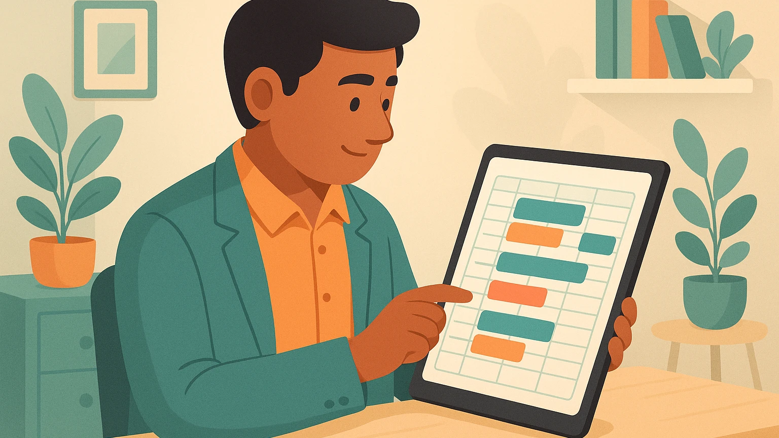 Trainer and course scheduling calendar view inside training institute management software
